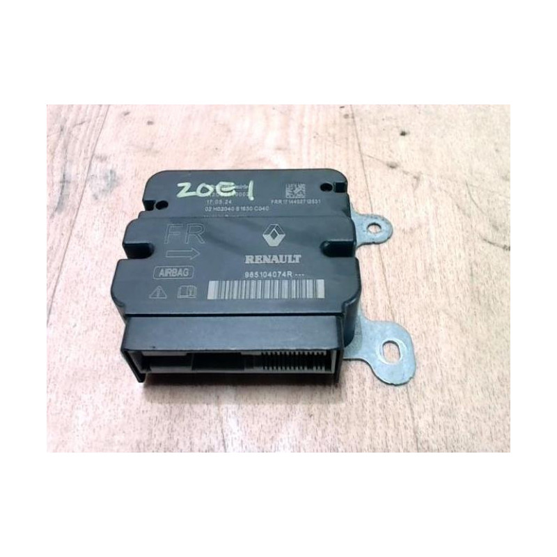 Boitier air bag RENAULT ZOE 1 d’occasion