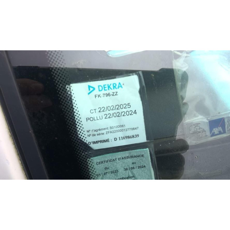 Pompe lave glace avant FIAT SCUDO 1 PHASE 1 d’occasion