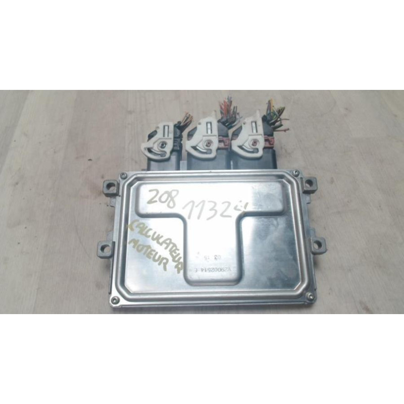 Calculateur moteur PEUGEOT 208 1 PHASE 2 d’occasion
