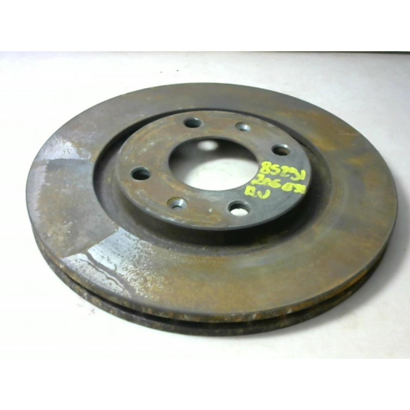 Disque avant gauche (freinage) PEUGEOT 206 PH1 BERLINE (2A/C/H/J) XT/PREMI d’occasion