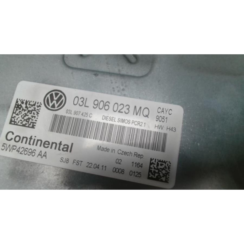 Calculateur moteur VOLKSWAGEN GOLF 6 d’occasion