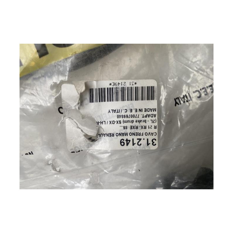 Cable de commande de frein à main RENAULT  d’occasion