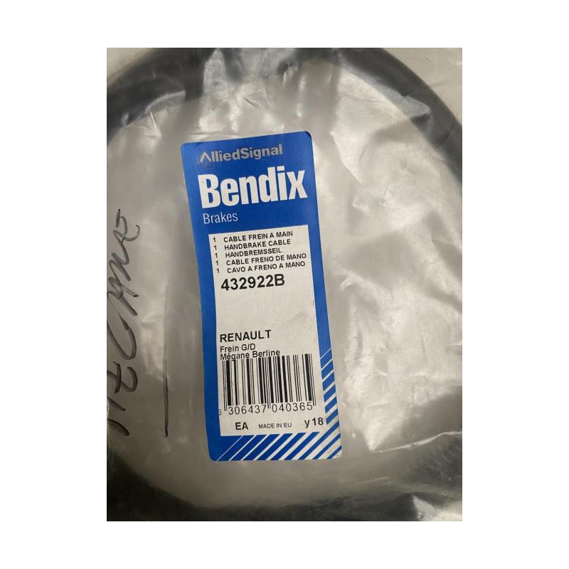 Cable de commande de frein à main RENAULT  d’occasion
