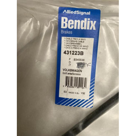 Cable de commande de frein à main VOLKSWAGEN  d’occasion