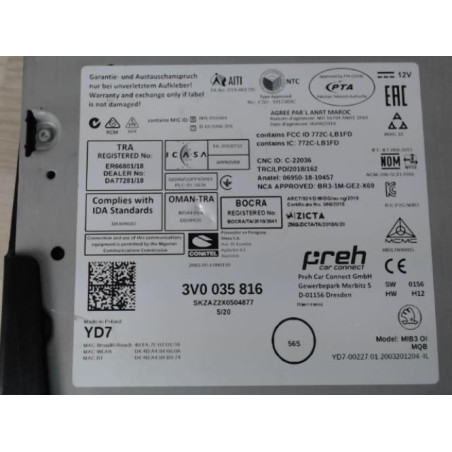 GPS SKODA SCALA d’occasion