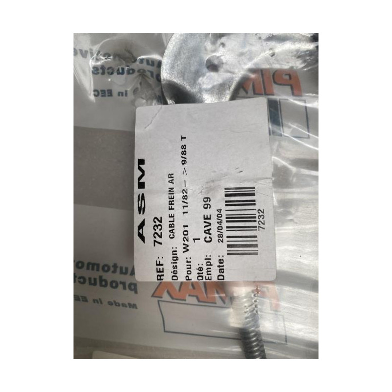Cable de commande de frein à main MERCEDES  d’occasion