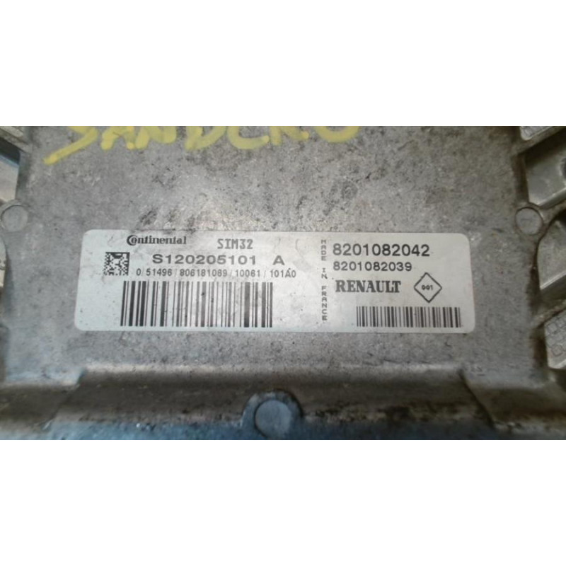 Calculateur moteur DACIA SANDERO 1 d’occasion