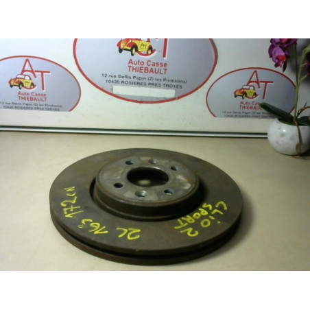 Disque avant gauche (freinage) RENAULT CLIO II PHASE 1 d’occasion