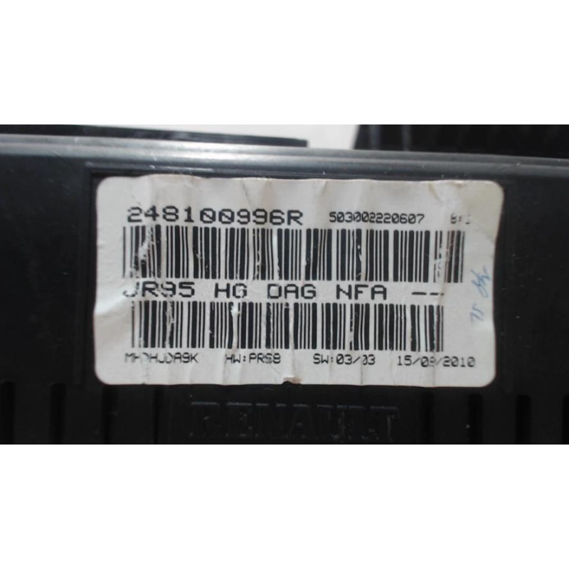 Compteur RENAULT SCENIC 3 PHASE 1 d’occasion