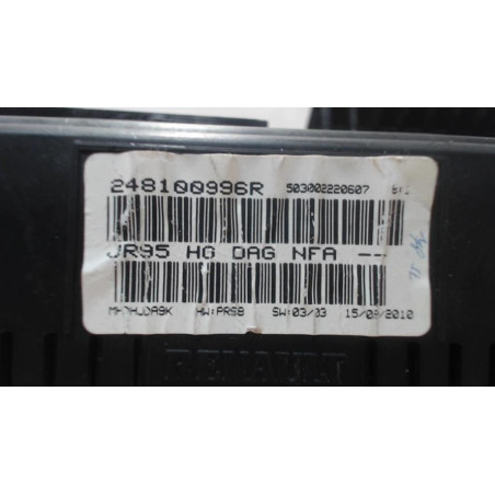 Compteur RENAULT SCENIC 3 PHASE 1 d’occasion