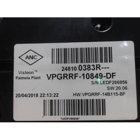 Compteur RENAULT CLIO 4 PHASE 2 d’occasion