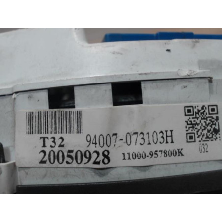 Compteur KIA PICANTO 1 PHASE 1 d’occasion