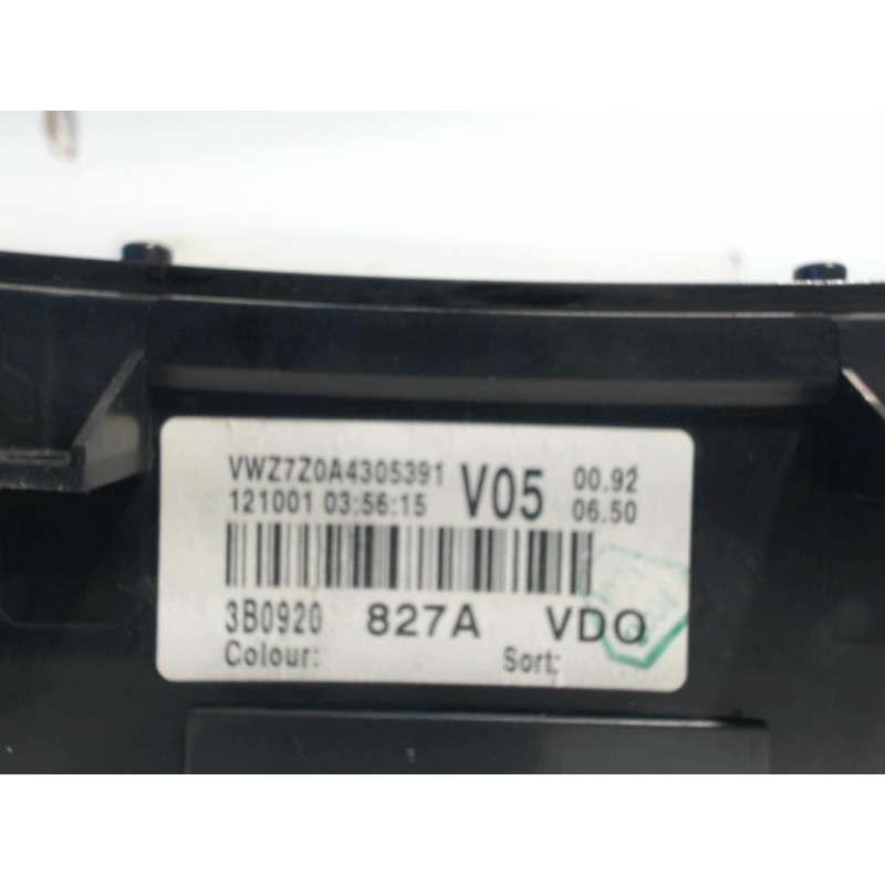 Compteur VOLKSWAGEN PASSAT 4 PHASE 2 d’occasion