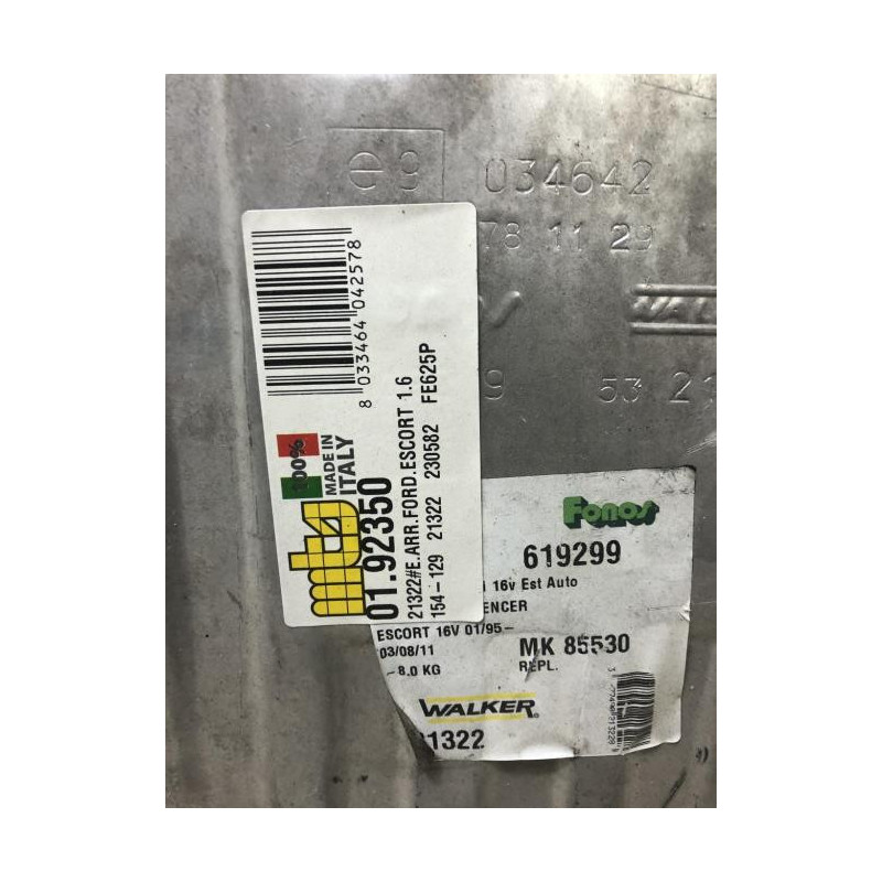 Silencieux arriere (echappement) FORD ESCORT 6 d’occasion