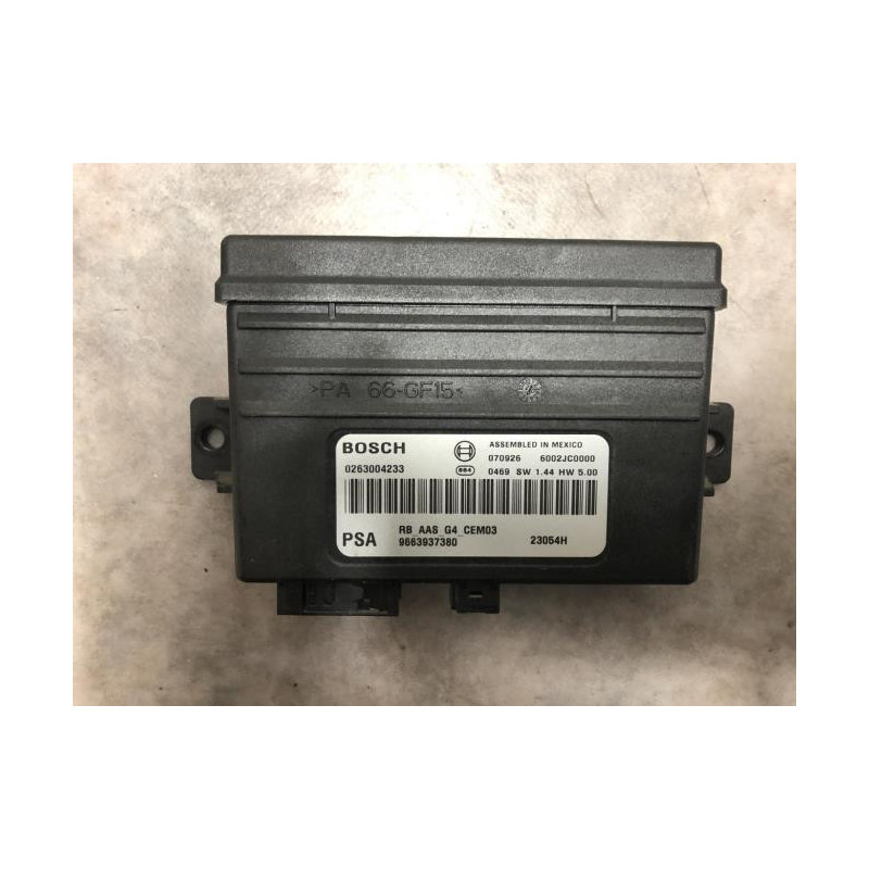 Boitier d'aide au stationnement PEUGEOT 308 1 PHASE 1 d’occasion