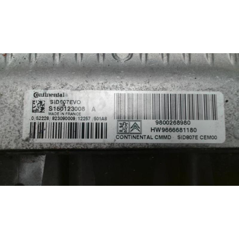 Calculateur moteur PEUGEOT 5008 1 PHASE 1 d’occasion
