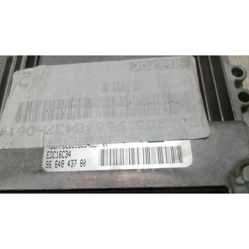 Calculateur moteur PEUGEOT 207 PHASE 1 d’occasion