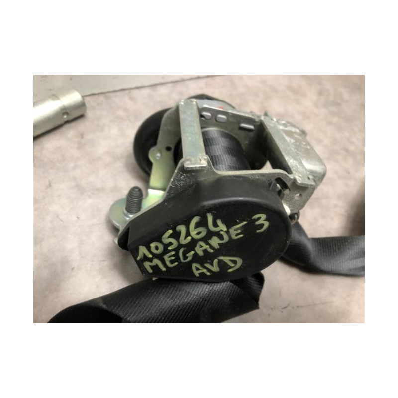 Ceinture avant droit RENAULT MEGANE 3 PHASE 1 d’occasion
