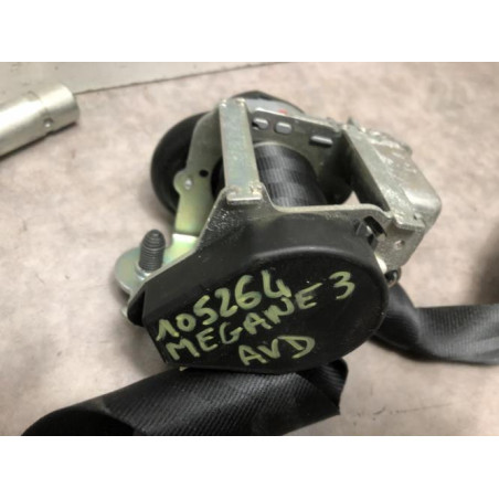 Ceinture avant droit RENAULT MEGANE 3 PHASE 1 d’occasion