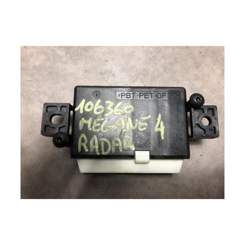 Boitier d'aide au stationnement RENAULT MEGANE 4 PHASE 1 d’occasion