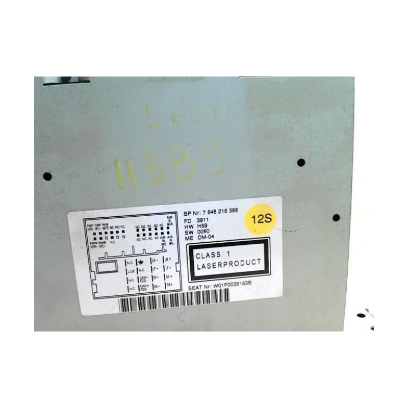 Autoradio d'origine SEAT LEON 2 PHASE 1 d’occasion