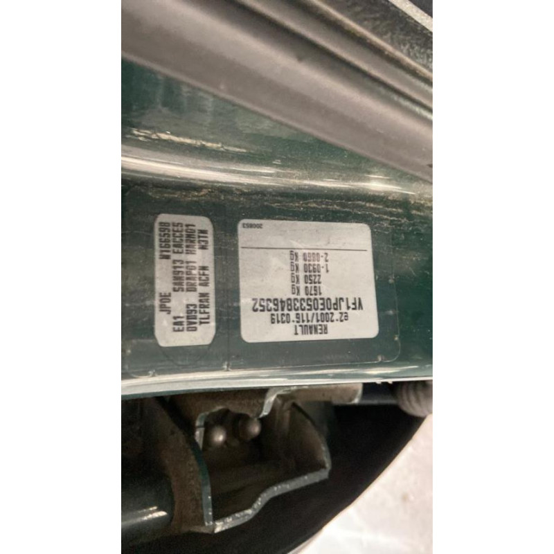 Moteur RENAULT MODUS PHASE 1 d’occasion