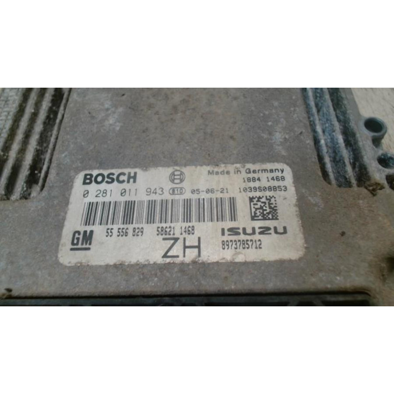 Calculateur moteur OPEL ASTRA H PHASE 1 d’occasion