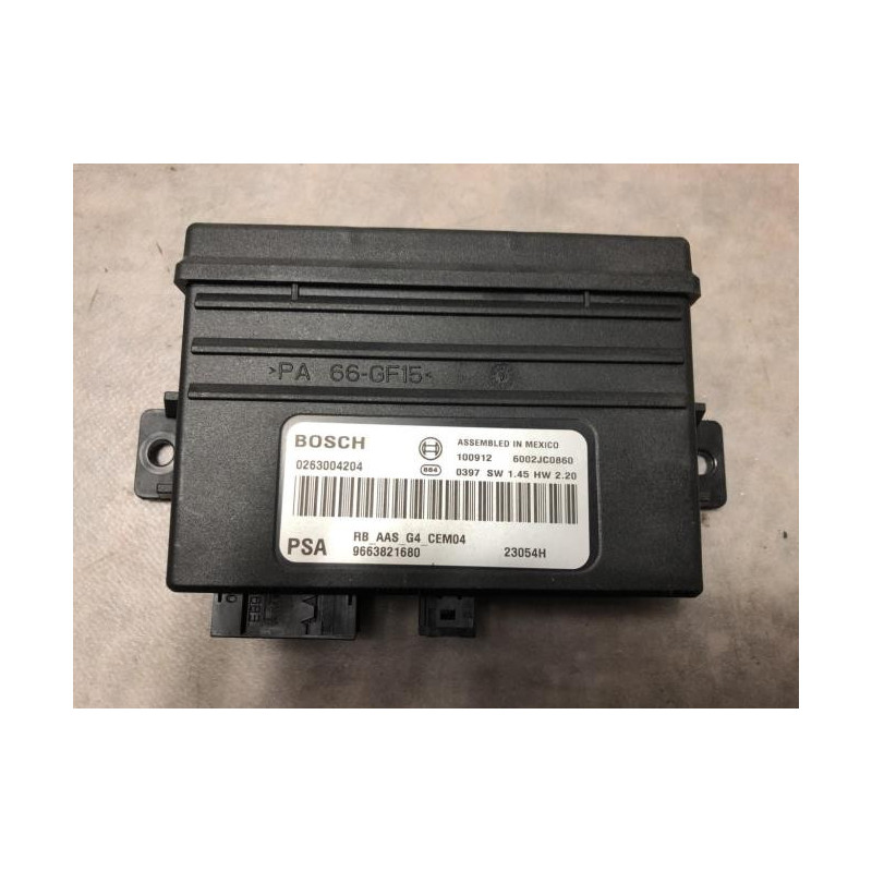 Boitier d'aide au stationnement PEUGEOT 308 1 PHASE 2 CABRIOLET d’occasion