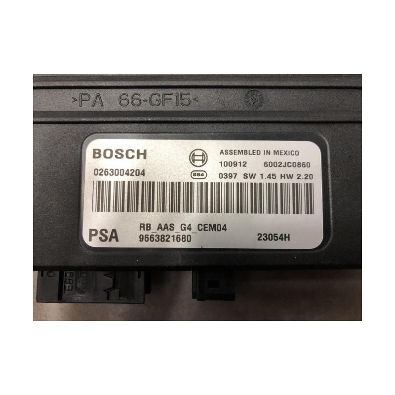 Boitier d'aide au stationnement PEUGEOT 308 1 PHASE 2 CABRIOLET d’occasion