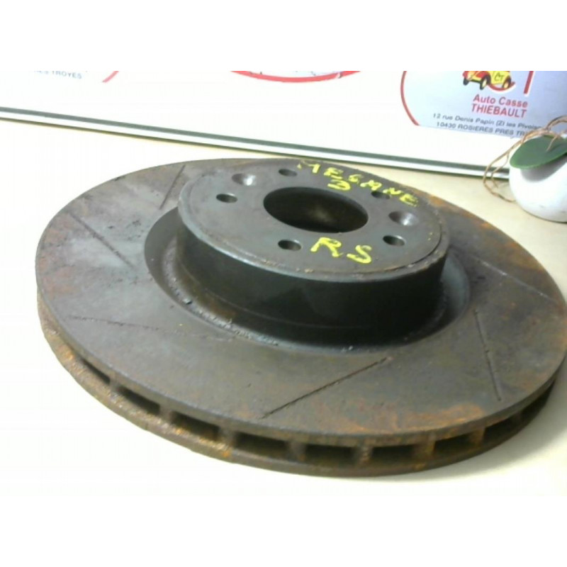 Disque avant gauche (freinage) RENAULT MEGANE III COUPE PHASE 1 d’occasion