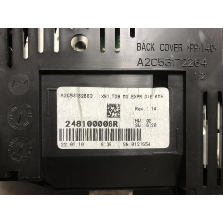 Compteur RENAULT LAGUNA 3 PHASE 1 d’occasion