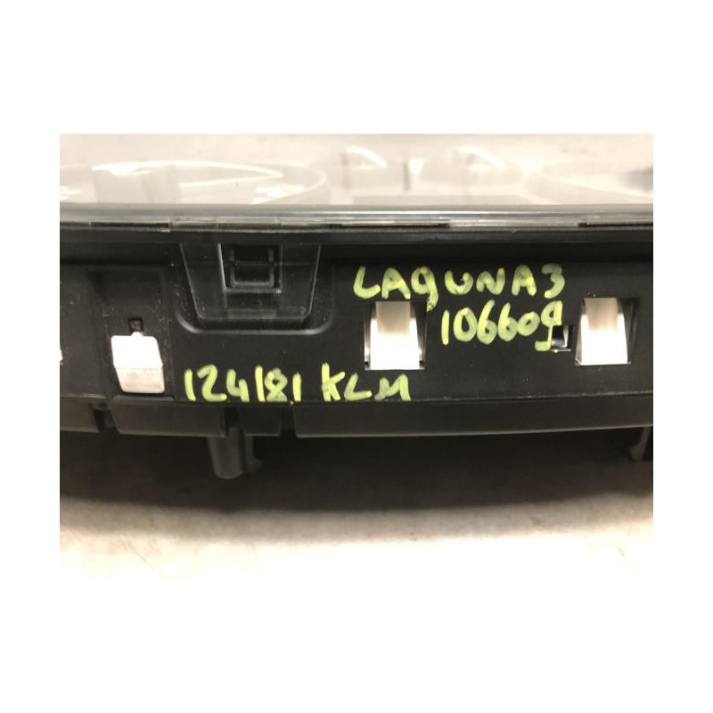 Compteur RENAULT LAGUNA 3 PHASE 1 d’occasion