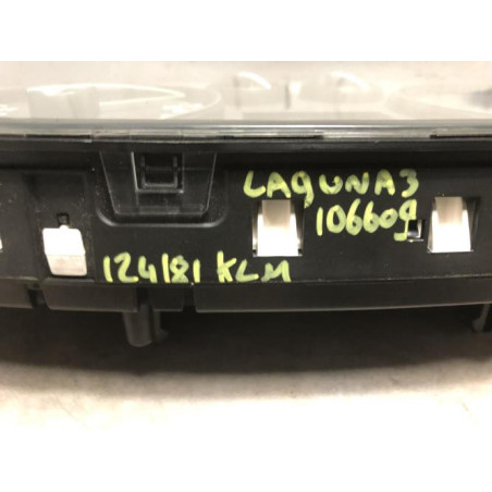 Compteur RENAULT LAGUNA 3 PHASE 1 d’occasion
