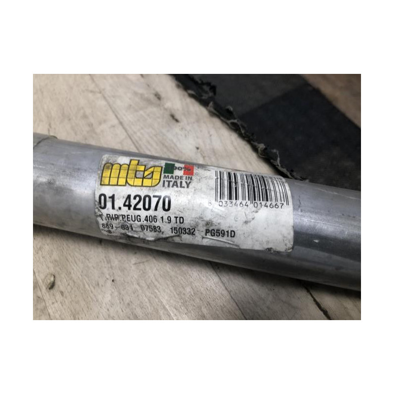 Tube intermediaire (echappement) PEUGEOT 406 PHASE 1 d’occasion