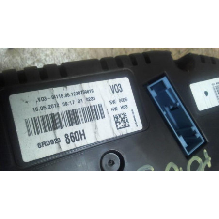 Compteur VOLKSWAGEN POLO 5 PHASE 1 d’occasion