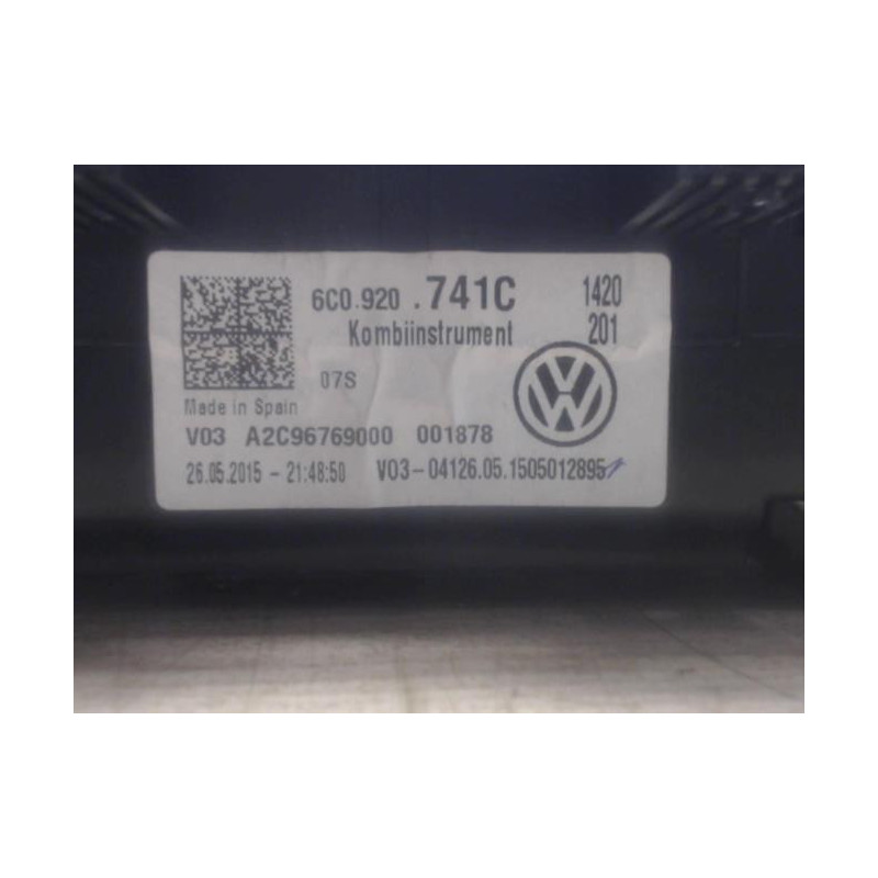 Compteur VOLKSWAGEN POLO 5 PHASE 2 d’occasion