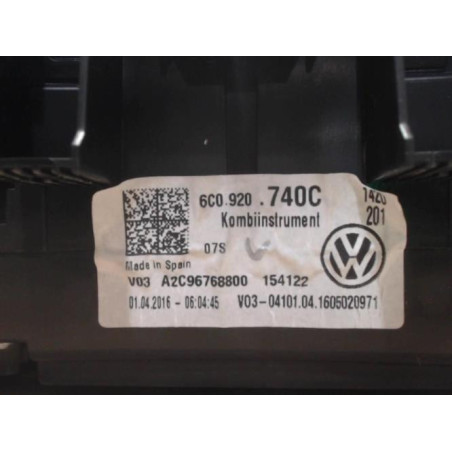 Compteur VOLKSWAGEN POLO 5 PHASE 2 d’occasion