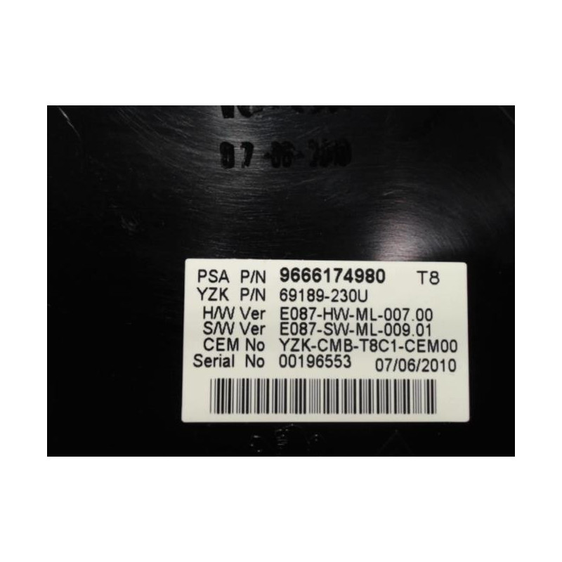Compteur PEUGEOT 5008 1 PHASE 1 d’occasion