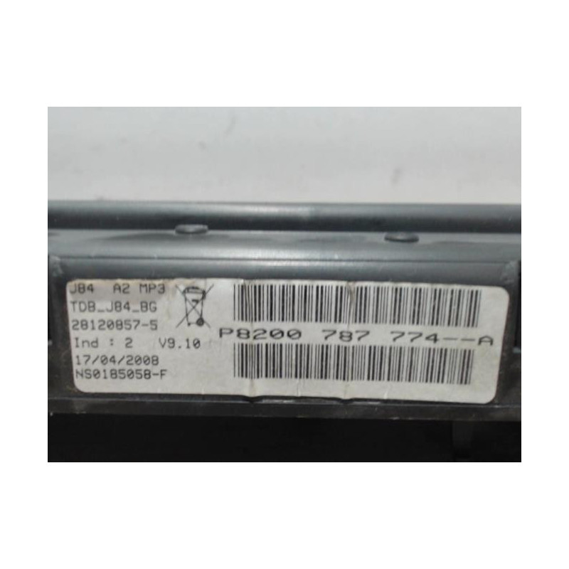 Compteur RENAULT SCENIC 2 PHASE 2 d’occasion