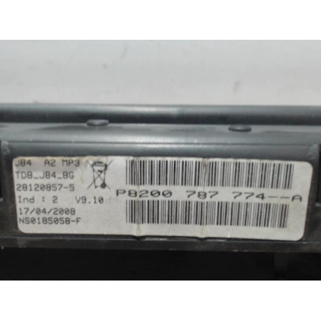 Compteur RENAULT SCENIC 2 PHASE 2 d’occasion