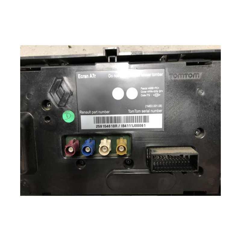 Ecran GPS RENAULT LAGUNA 3 PHASE 2 d’occasion