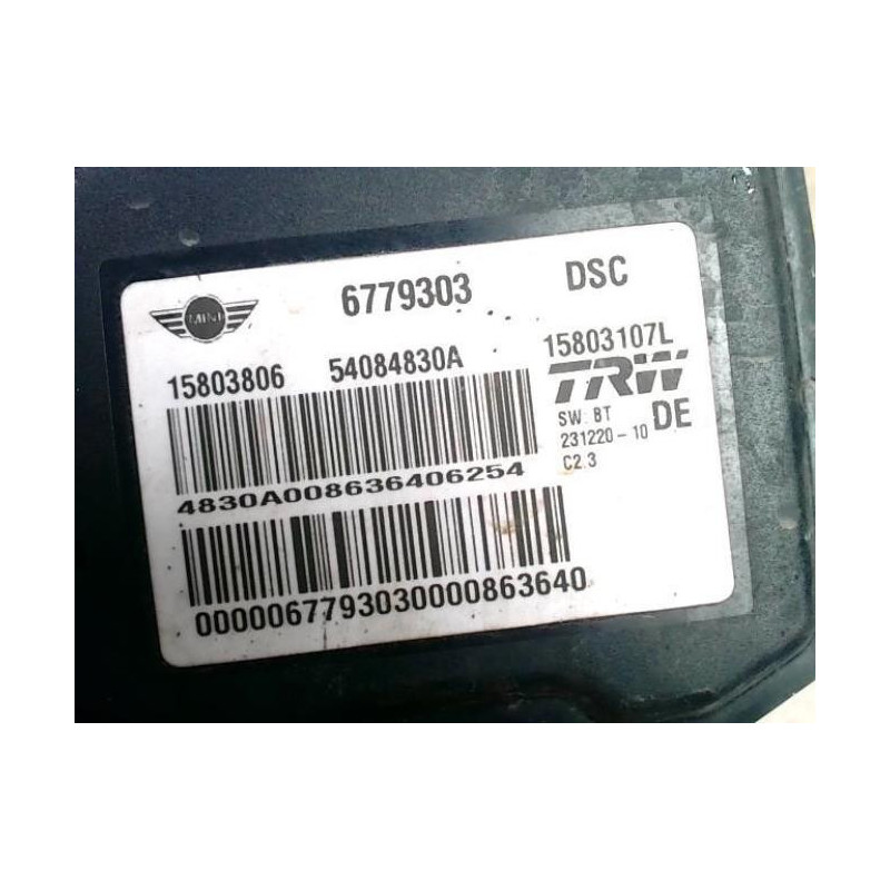 Bloc ABS (freins anti-blocage) MINI MINI 2 R56 PHASE 1 d’occasion