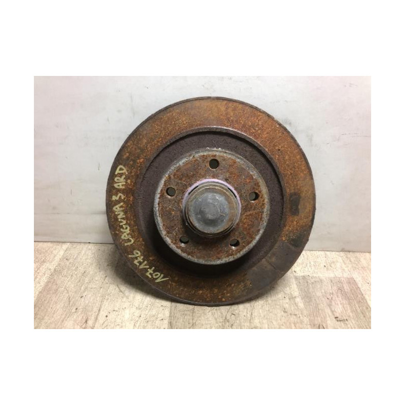 Disque arriere droit (freinage) RENAULT LAGUNA 3 PHASE 2 d’occasion