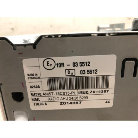 Autoradio d'origine FORD FIESTA 6 PHASE 2 d’occasion
