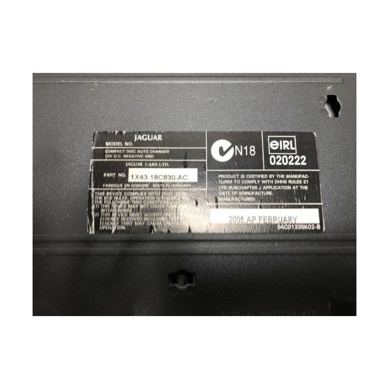 Chargeur CD JAGUAR X-TYPE PHASE 1 d’occasion