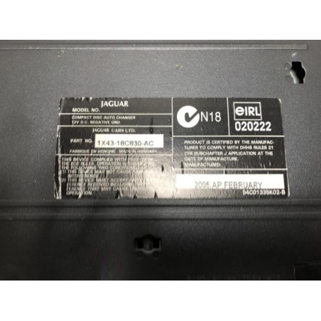 Chargeur CD JAGUAR X-TYPE PHASE 1 d’occasion