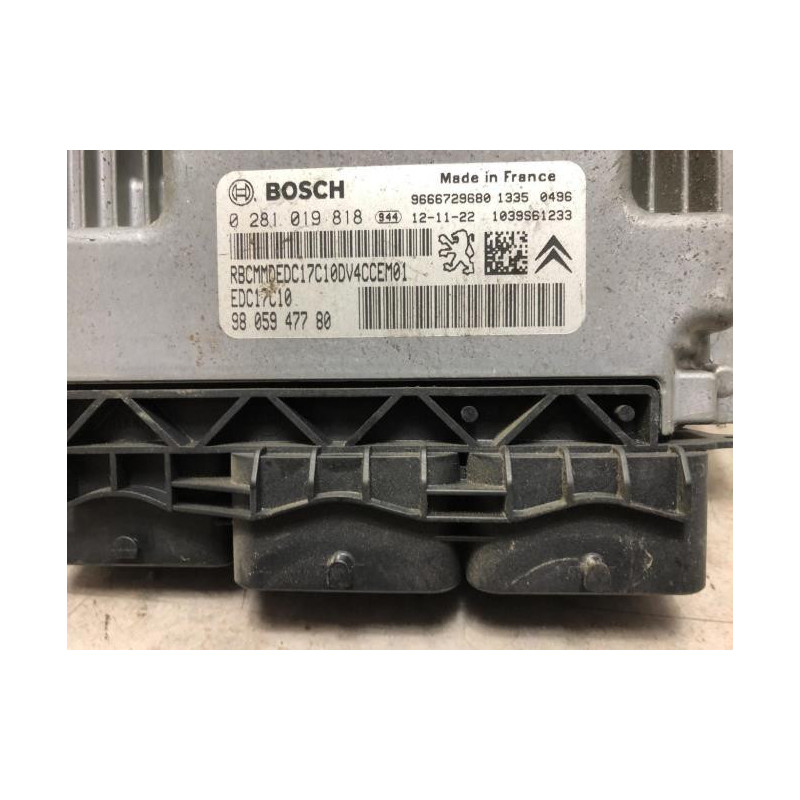 Calculateur moteur CITROEN C3 2 PHASE 1 d’occasion
