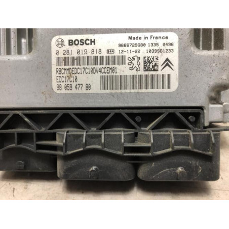 Calculateur moteur CITROEN C3 2 PHASE 1 d’occasion
