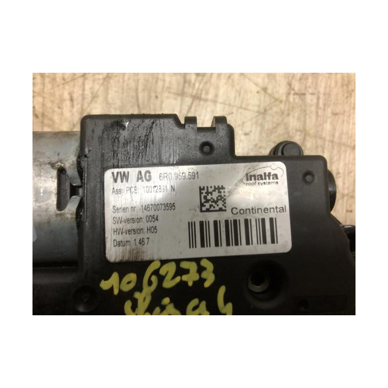 Moteur toit ouvrant SEAT IBIZA 4 PHASE 2 d’occasion