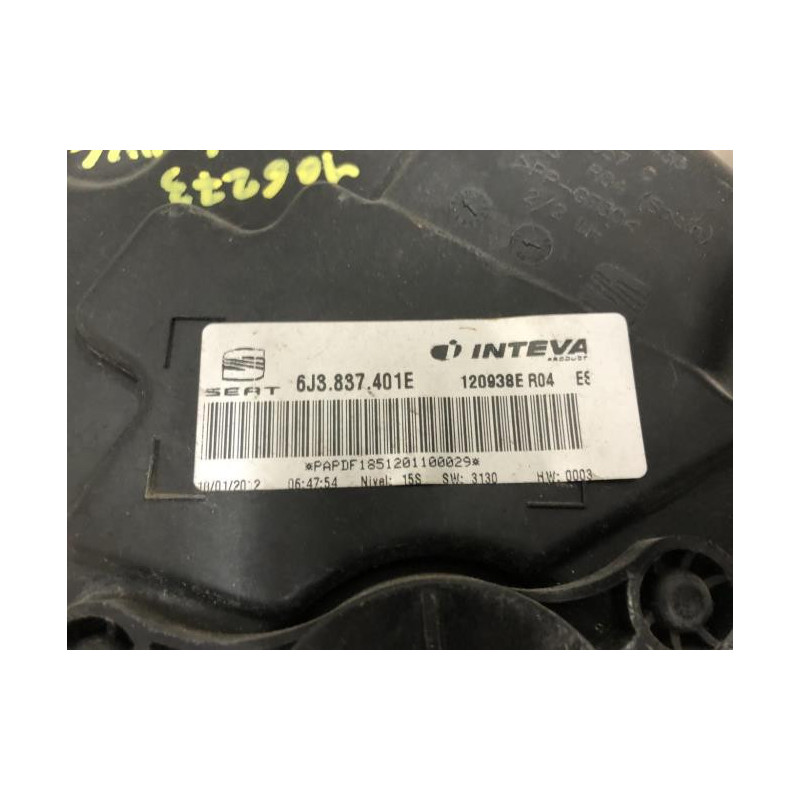 Leve vitre electrique avant gauche SEAT IBIZA 4 PHASE 2 d’occasion